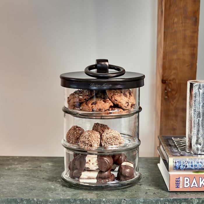 RM Cordoba Triple Storage Jar black