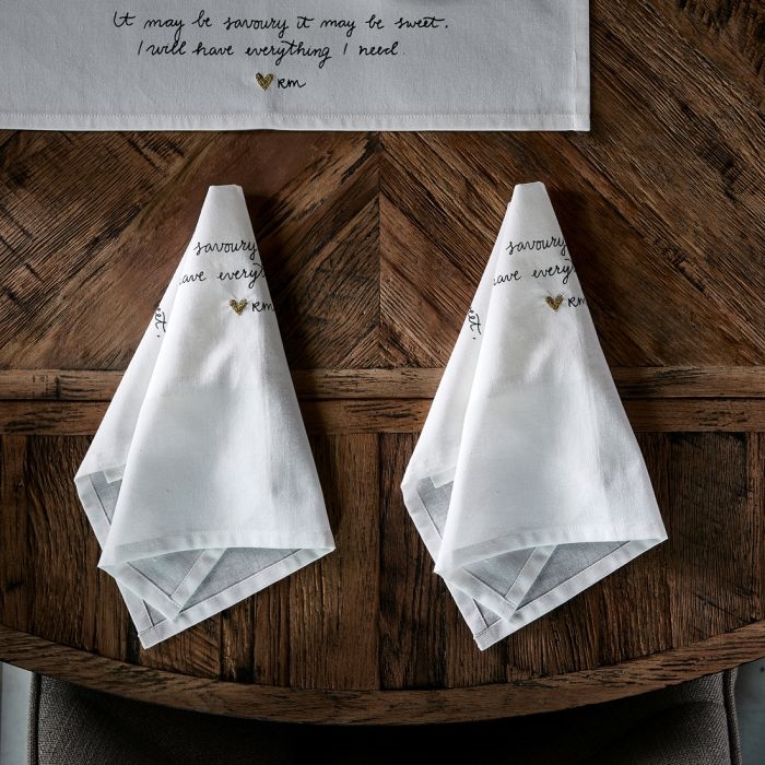 RM Sweet Poem Napkin 2 pieces