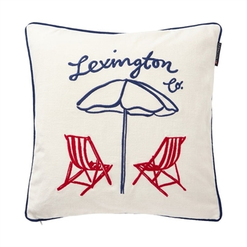 Lexington Beach Life Organic Cotton Canvas Pudebetræk