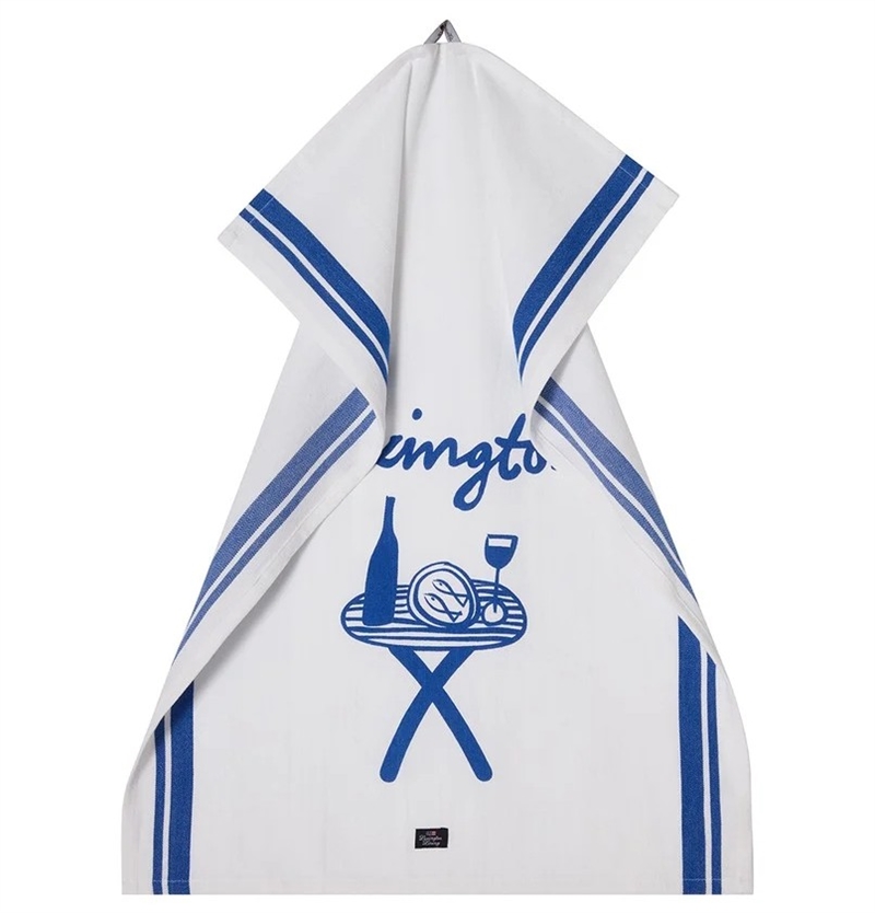 Lexington Printed Organic Cotton Twill Viskestykke