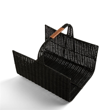 Lexington Firewood Holder, Black