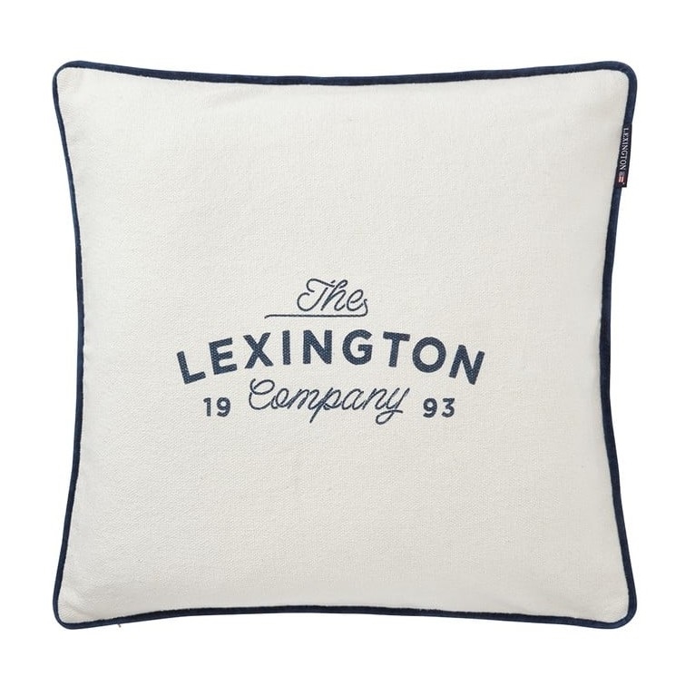 Lexington Printed Logo Pillow Cover Canvas