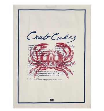 Lexington Crab Cakes Organic Cotton Twill Viskestykke