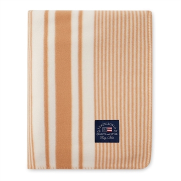 Lexington Fleece Throw , beige/white