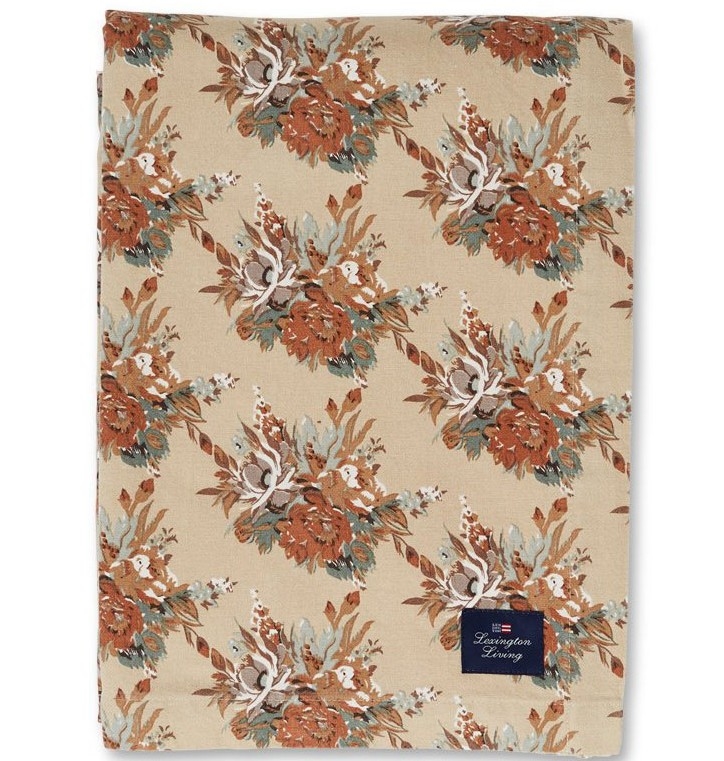 Lexington Printed Multi Flower Dug Lys Beige / Multi 150x250 cm