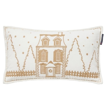 Lexington Winter House Velourpude, 50 x 30 cm