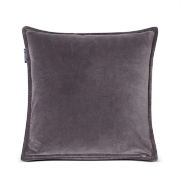 Lexington Velvet Cotton Pudebetræk, Grey