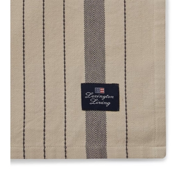 Lexington Striped Organic Cotton Tablecloth, 150 x 350