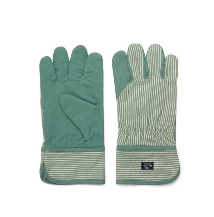 Lexington Organic Cotton Oxford Gardening Gloves L/XL