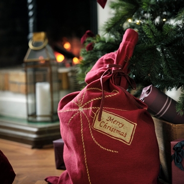 Lexington Christmas Gift Sack, Red