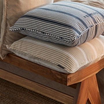 Lexington Icons Classic Striped Twill Pudebetræk,  blå/hvid