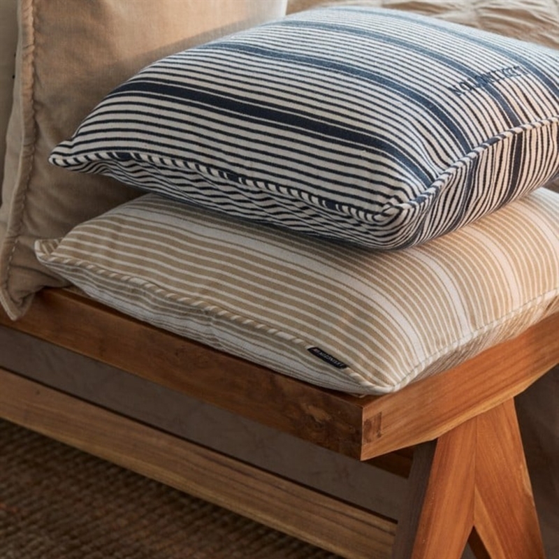 Lexington Icons Classic Striped Twill Pudebetræk,  blå/hvid